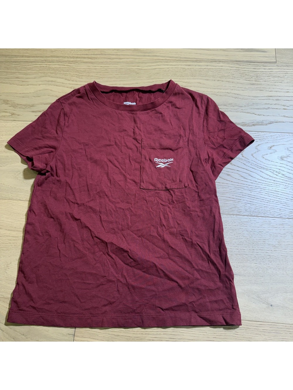 Reebok Women's Burgundy Tee – Size XS